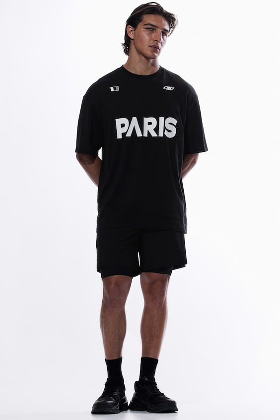 HM Sportshirt aus DryMove™ in Loose Fit Rabatt