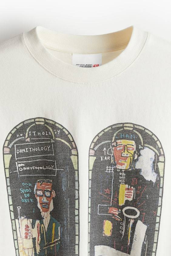 HM Langarmshirt aus Baumwolle in Oversized Fit Versandkostenfrei