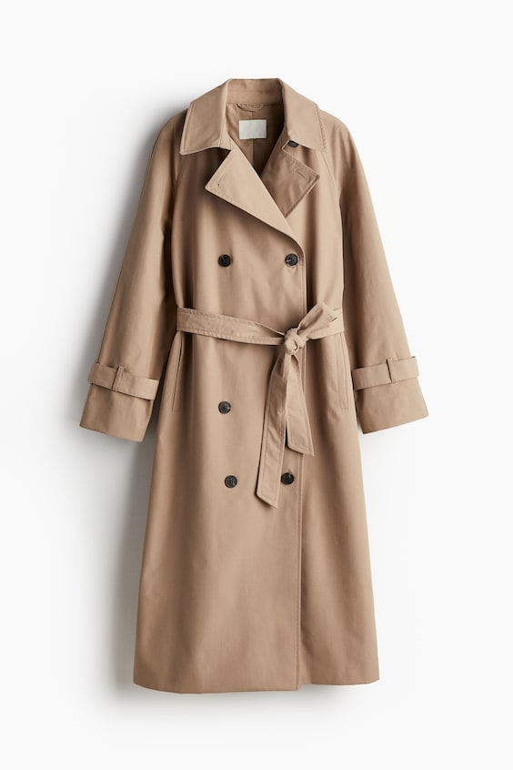 HM Zweireihiger Trenchcoat Exklusivangebot