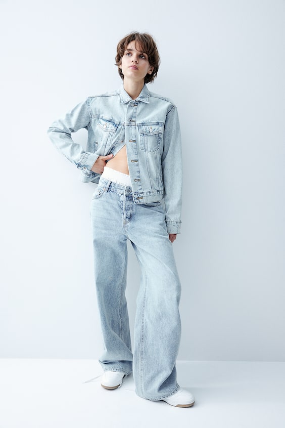 HM Weite Jeans Kauf eins, bekomm eins gratis