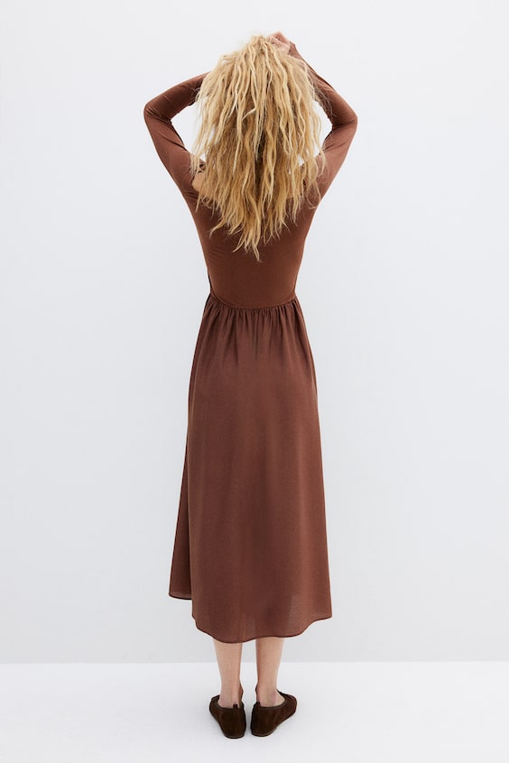 HM Off-Shoulder-Kleid Online