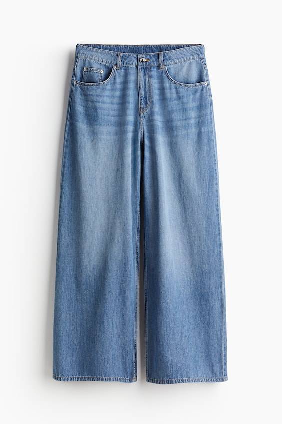 HM Baggy Wide Low Jeans Verkauf