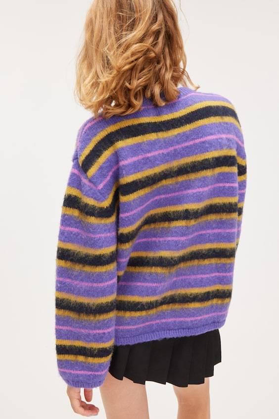 HM Flauschige Strickjacke Fabrikverkauf