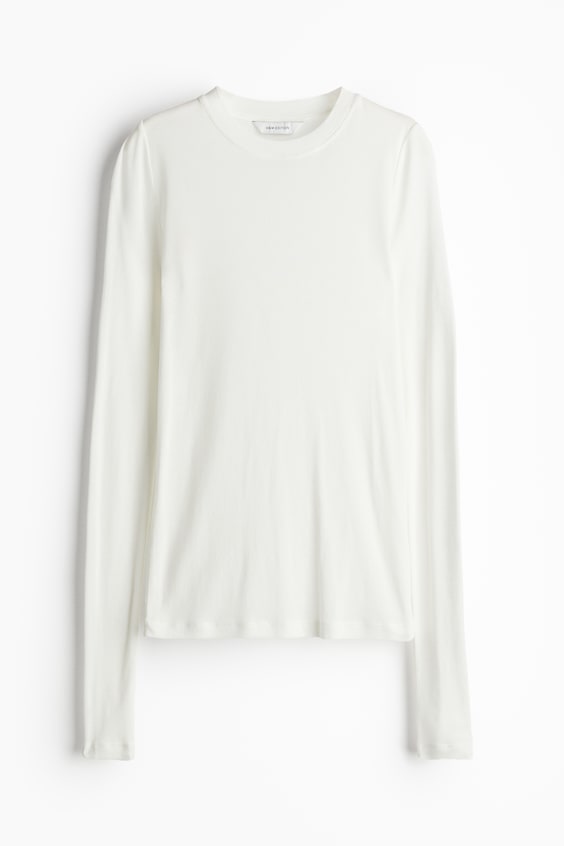 HM Jerseyshirt aus Pima-Baumwolle Flash Sale