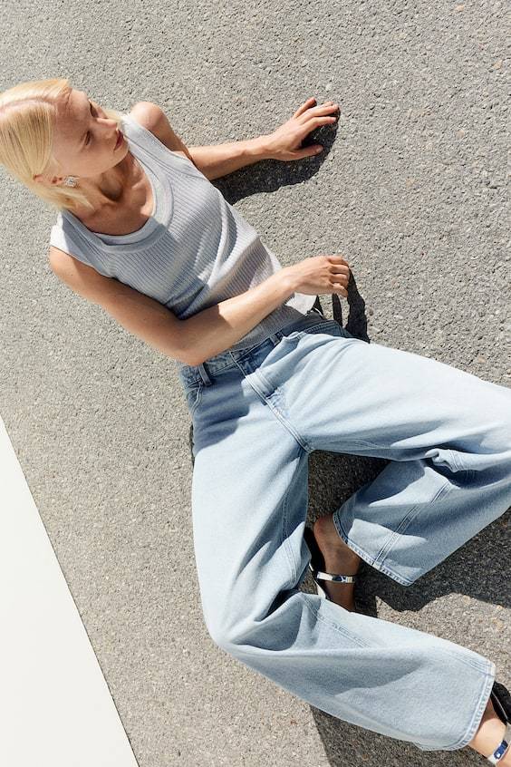 HM Wide jeans Begrenztes Angebot