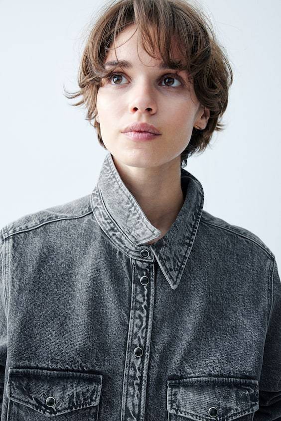 HM Jeanshemd Online Shopping