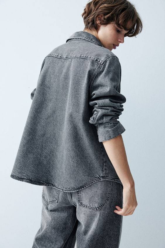 HM Jeanshemd Online Shopping