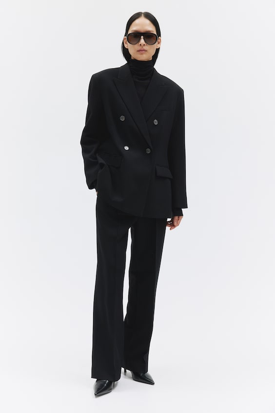 HM Zweireihiger Sanduhr-Blazer Valentinstagsangebot