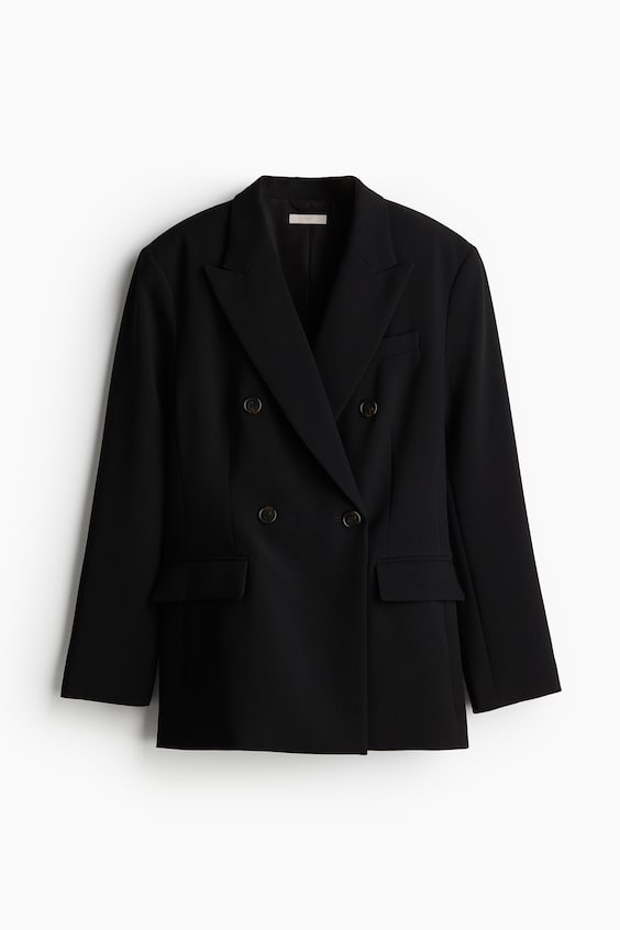 HM Zweireihiger Sanduhr-Blazer Valentinstagsangebot