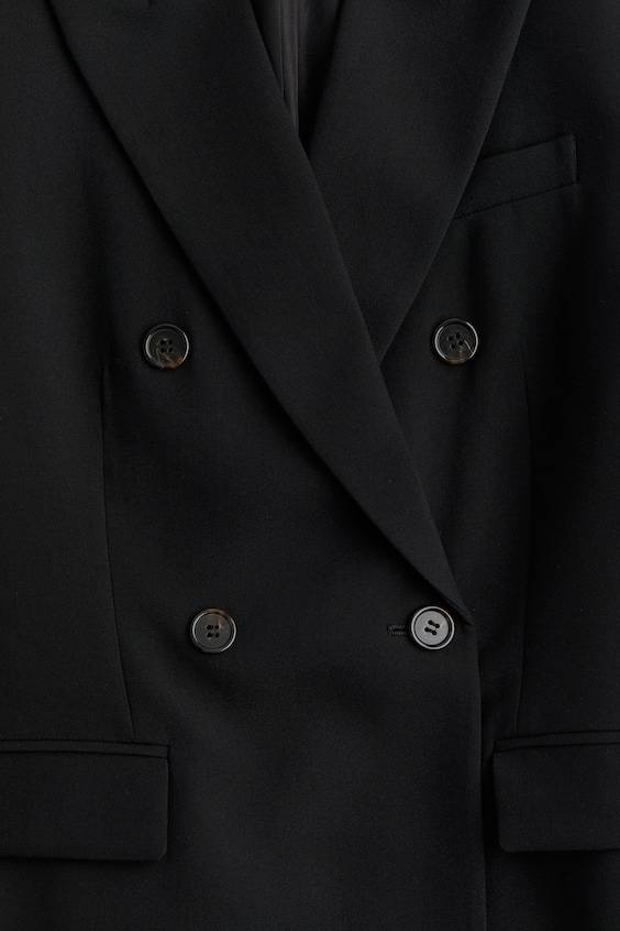 HM Zweireihiger Sanduhr-Blazer Valentinstagsangebot