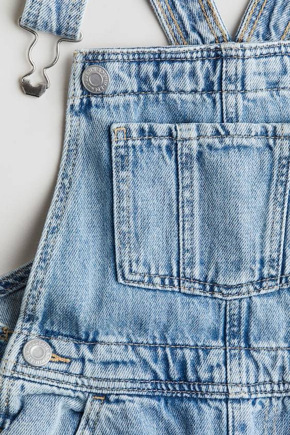 HM Latzhose aus Denim Clearance-Verkauf