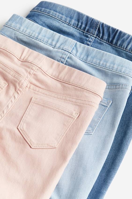 HM 3er-Pack Denimjeggings 2025
