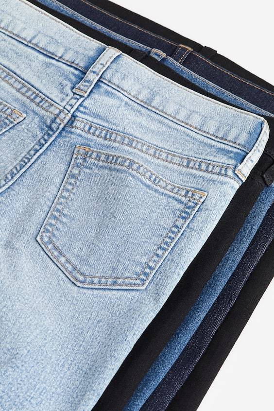 HM 5er-Pack Slim Fit Jeans Versandkostenfrei