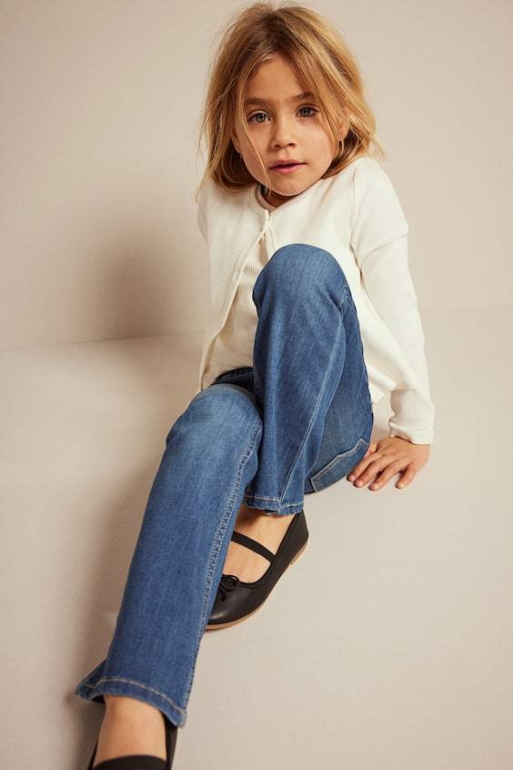 HM Superstretch Jeans Flare Fit Saisonschlussverkauf