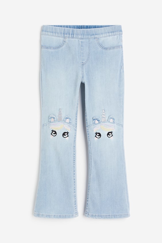 HM Superstretch Flared Leg Jeans Weihnachtsangebot