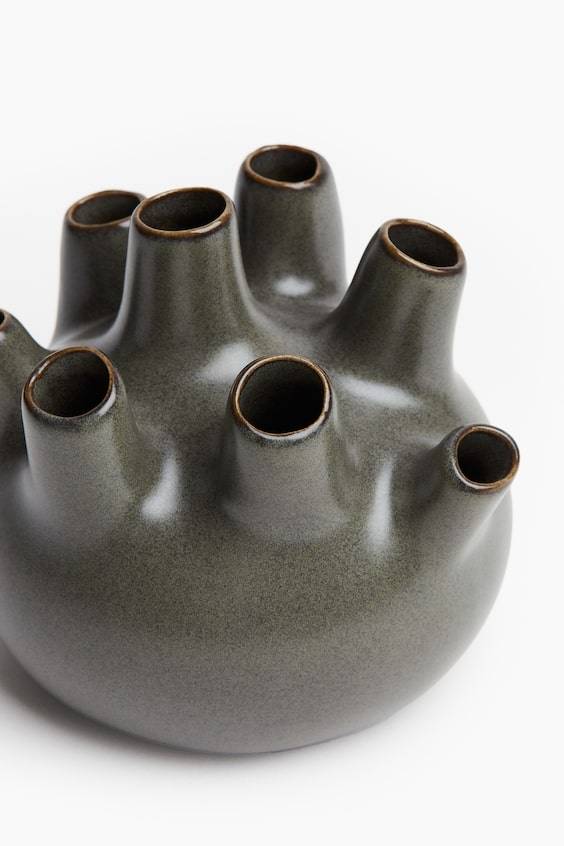 HM Kleine Vase aus Steingut Top Angebot