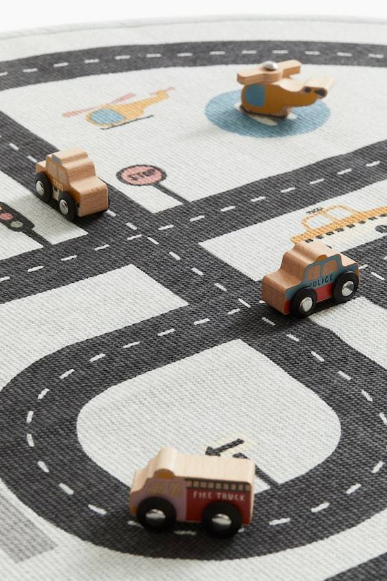 HM Runde Verkehrsspielmatte Kostenlose Rückgabe