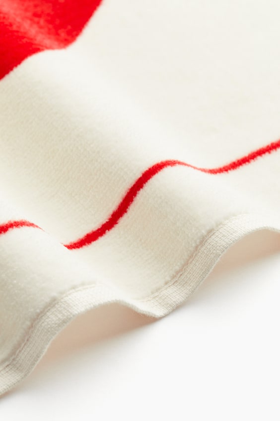 HM Gästehandtuch aus Velours mit Motivdetail Weihnachtsangebot