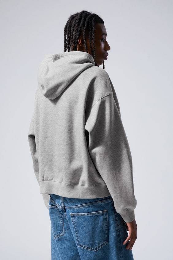 HM Kastiger, mittelschwerer Hoodie mit Reißverschluss Super Sparpreis