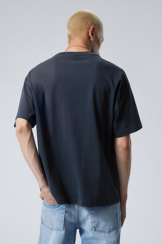 HM Bedrucktes kastiges T-Shirt Wochenangebot