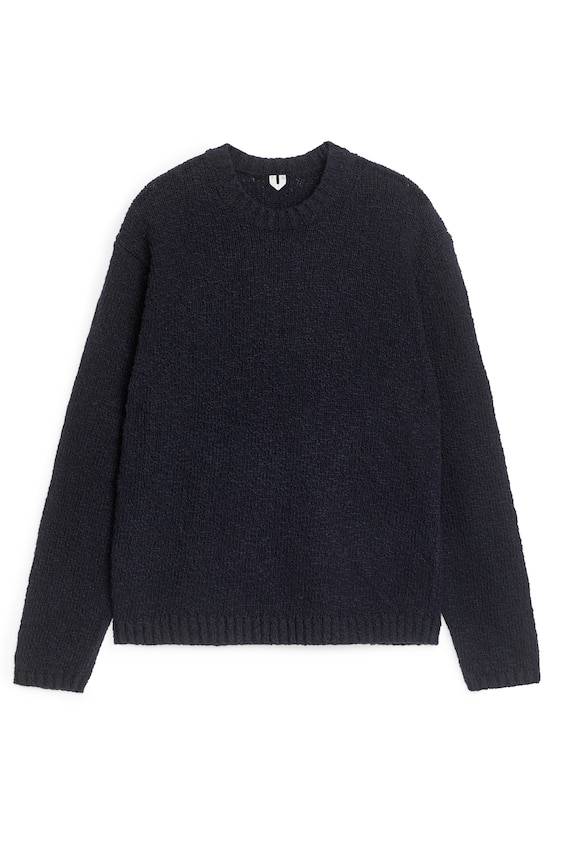 HM Bändchengarn-Pullover Letzter Tag