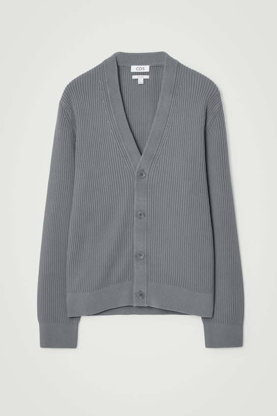 HM BAUMWOLL-STRICKJACKE MIT ACID-WASCHUNG Vierteljährliche Förderung