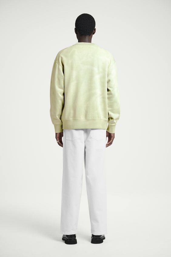 HM SWEATSHIRT MIT ACID-WASCHUNG Clearance-Verkauf