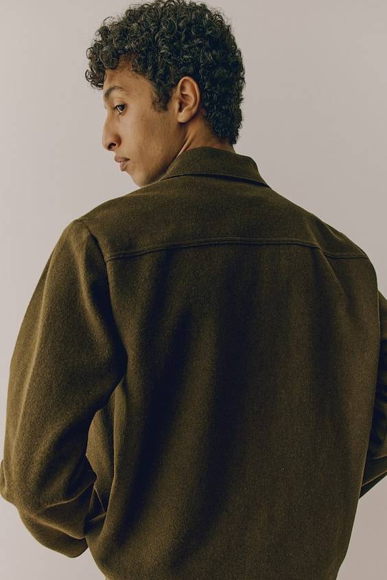 HM Overshirt aus Wollmix Regular Fit Rabatte dieses Monats