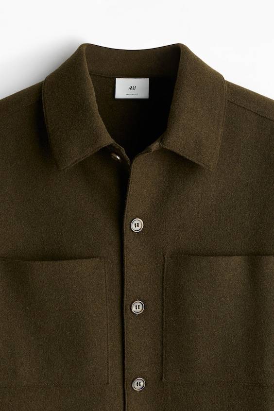 HM Overshirt aus Wollmix Regular Fit Rabatte dieses Monats