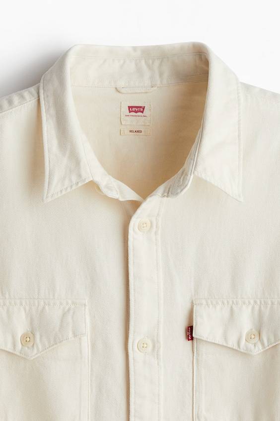 HM Men's Relaxed Fit Western Shirt Verkauf