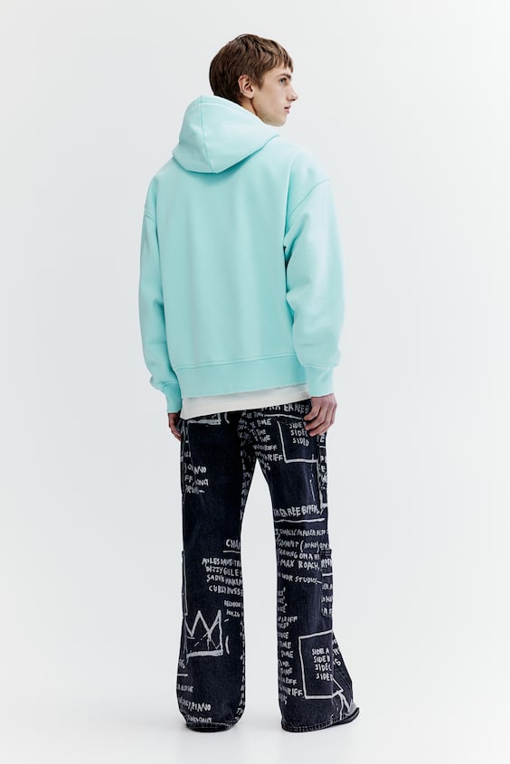 HM Hoodiejacke aus Baumwolle in Oversized Fit Cyber Monday