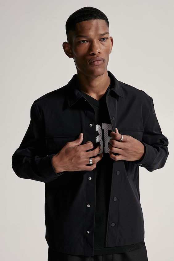 HM Utility-Overshirt in Regular Fit Zeitbegrenzte Promotion
