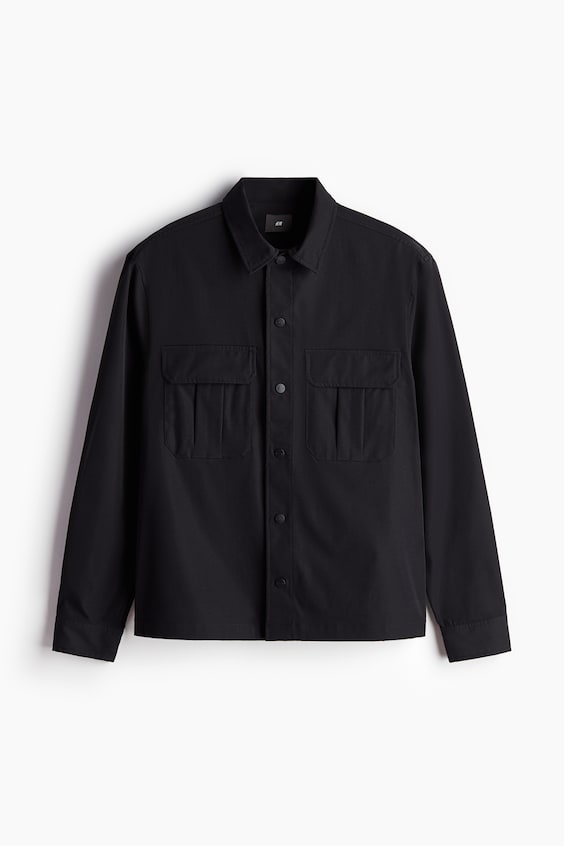 HM Utility-Overshirt in Regular Fit Zeitbegrenzte Promotion