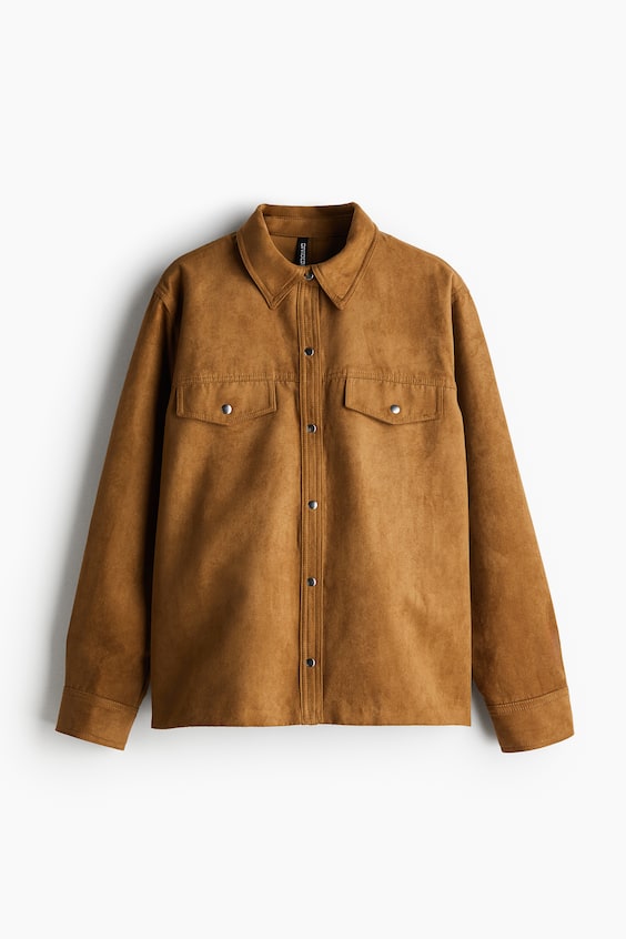 HM Napped shirt Bis zu 55% Rabatt