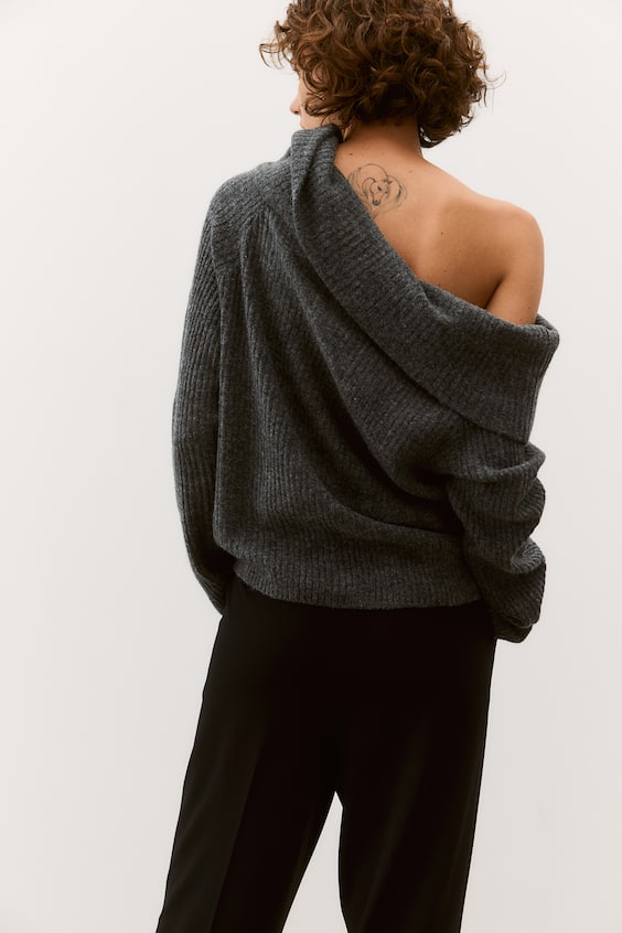 HM Schulterfreier Pullover Fabrikpreis