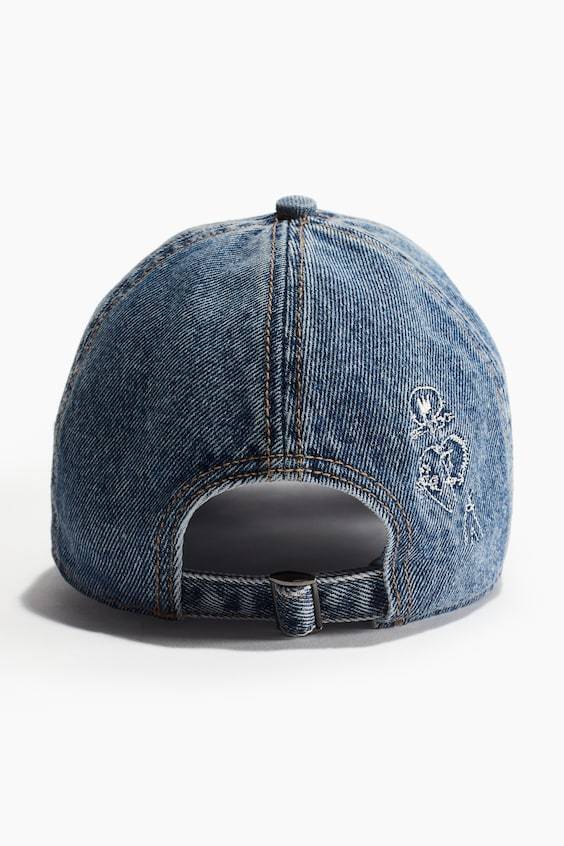 HM Cap aus Denim mit Motivstickerei Rabatt