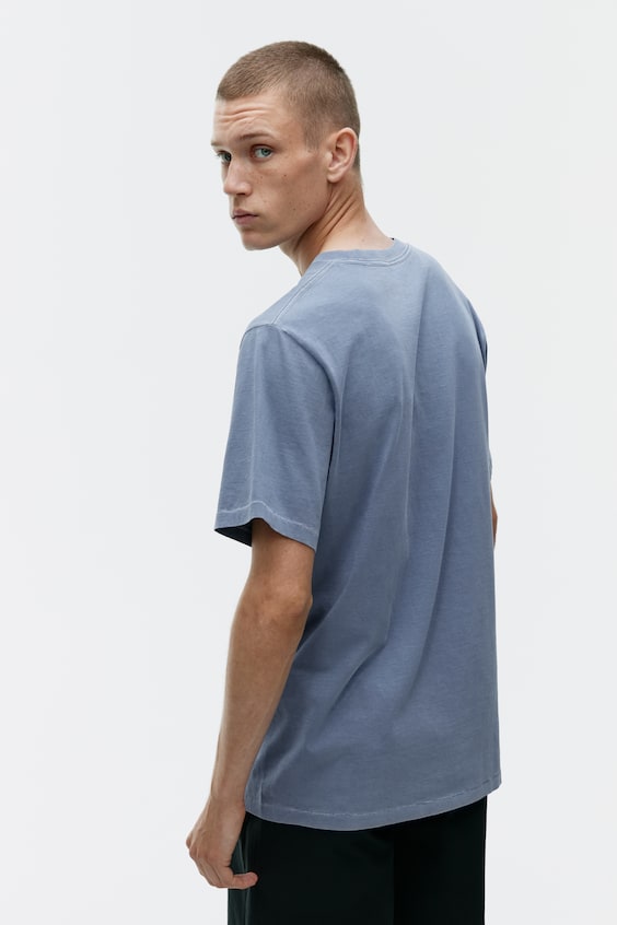 HM T-Shirt ohne Seitennähte Valentinstagsangebot