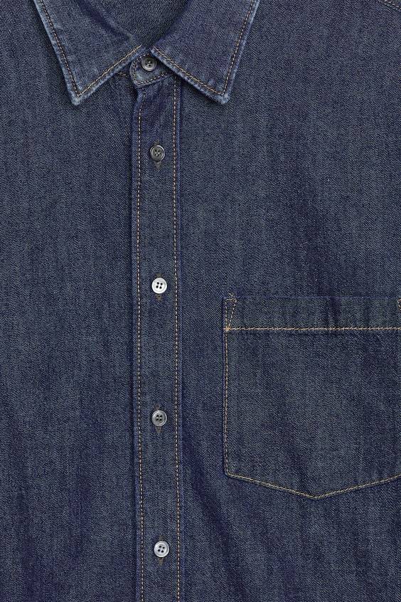 HM Legeres Jeanshemd Riesige Ersparnisse