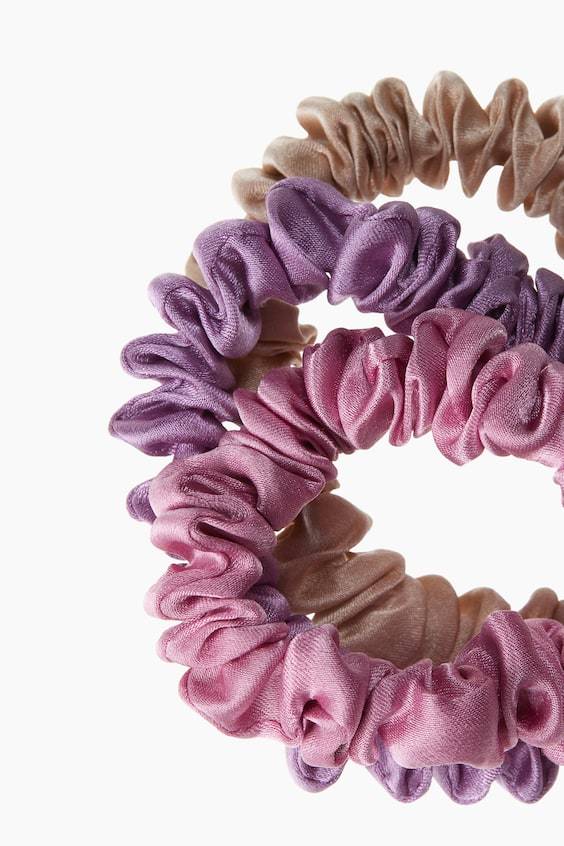 HM 3er-Pack Scrunchies aus Seide Tiefpreis