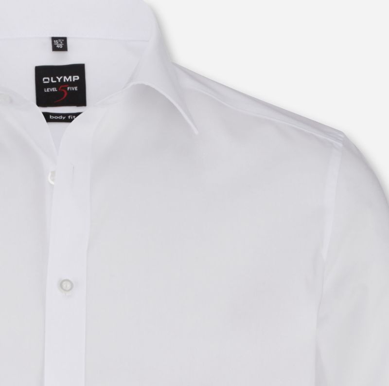olymp Hemd Herren Olymp Regular Einfarbig kragen Italienisch Lange Ärmel Top Angebot