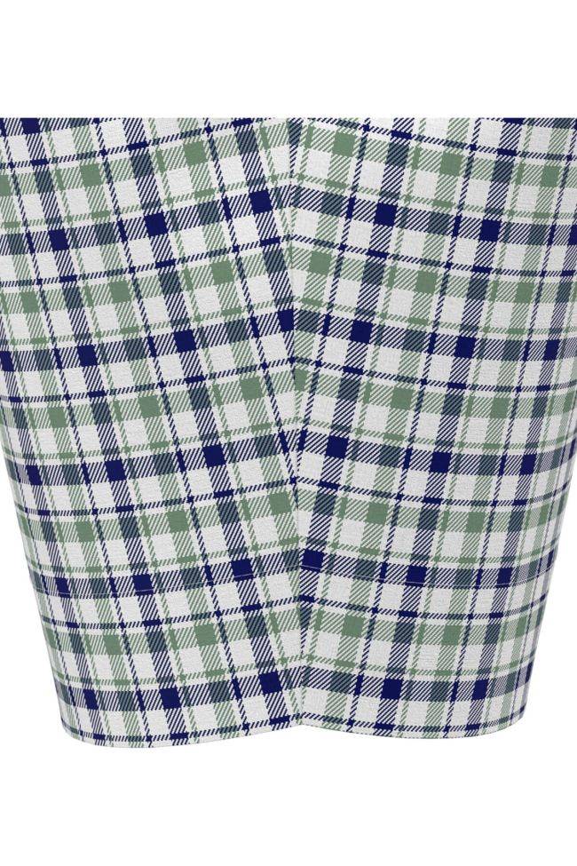 seidensticker Hemd Herren Seidensticker Regular Bügelfreie Karo kragen Button-Down Kurze Ärmel VIP-Rabatte