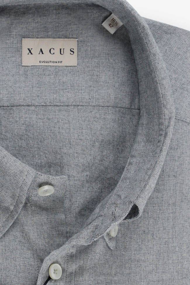 xacus Hemd Herren Xacus Classic Einfarbig 100% Baumwolle kragen Button-Down Lange Ärmel Wochenangebot