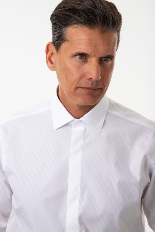 ingram Hemd Herren Ingram Regular Einfarbig 100% Baumwolle kragen Italienisch Lange Ärmel JETZT KAUFEN