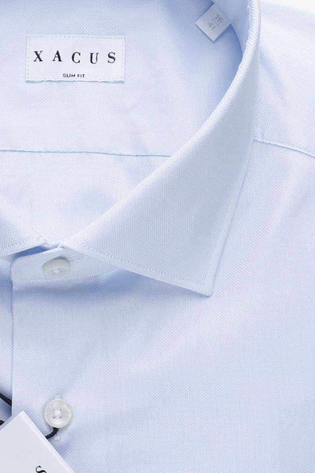 xacus Hemd Herren Xacus Slim Einfarbig 100% Baumwolle kragen Französisch Lange Ärmel Bis zu 55% Rabatt