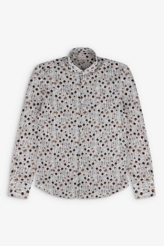 xacus Hemd Herren Xacus Regular Muster 100% Baumwolle gewaschen kragen Französisch Lange Ärmel Discount Store für neue Produkte