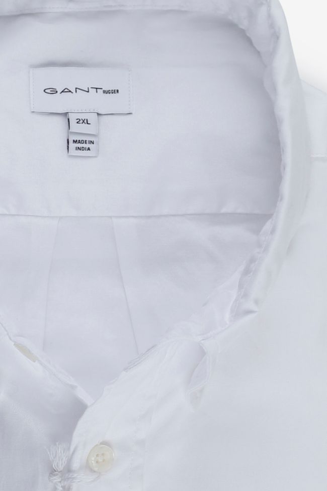 gant Hemd Herren Gant Slim Einfarbig 100% Baumwolle kragen Button-Down Lange Ärmel Heißer Verkauf