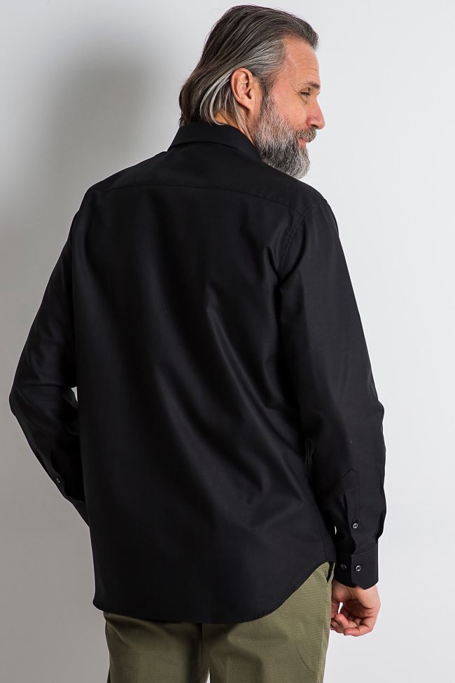 ingram Hemd Herren Ingram Classic Einfarbig 100% Baumwolle kragen Italienisch Lange Ärmel Blitzangebot