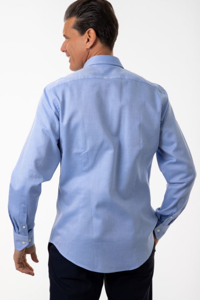 aplomb Hemd Herren Aplomb Regular Einfarbig 100% Baumwolle kragen Button-Down Lange Ärmel Neuheiten
