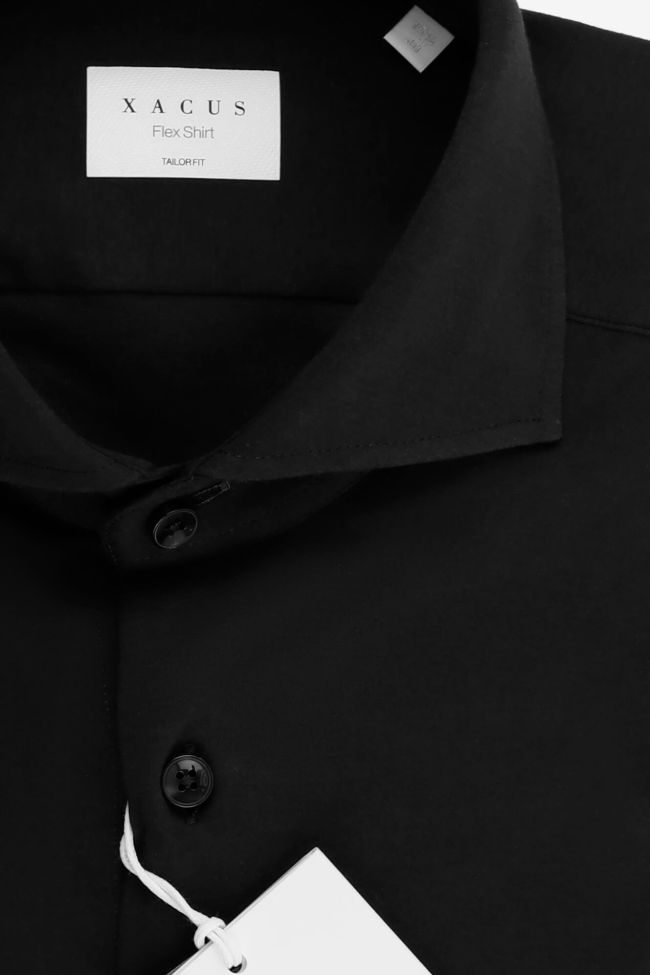 xacus Hemd Herren Xacus Regular Bügelfreie Einfarbig 89% cotton jrs 11% ea kragen Französisch Lange Ärmel Bis zu 65% Rabatt