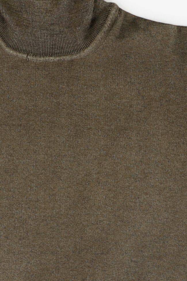 primo emporio Strickwaren Herren Primo Emporio hoher Kragen Slim Einfarbig 100% Wolle Online